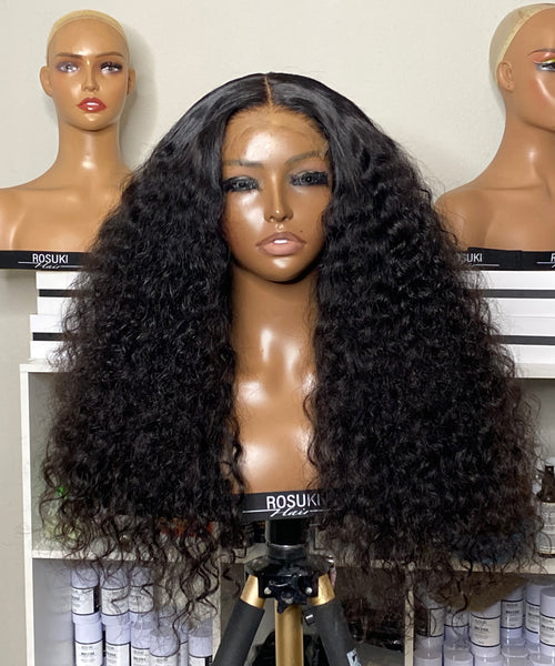 Burmese curly wig