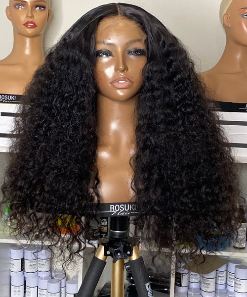 Burmese curly wig