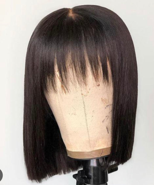 10” wispy bang wig