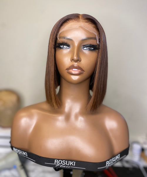 JAMIA UNIT (brown wig with highlights 10”)