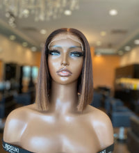 JAMIA UNIT (brown wig with highlights 10”)