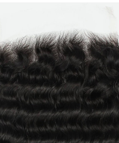 6x6 HD Closure RAW DEEPWAVE (small knots)