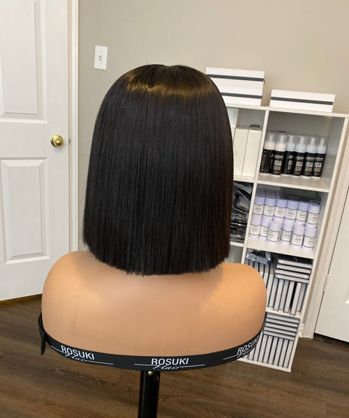 KIM UNIT (BONE STRAIGHT BLUNT CUT) 8 inches